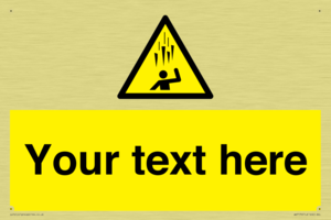 Custom Falling Ice sign